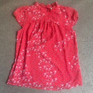 NWOT Cute Joie Sheer Floral Blouse